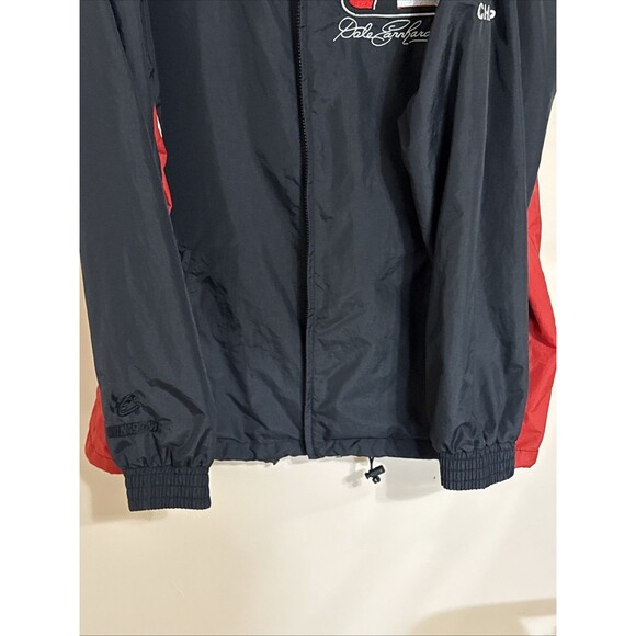 Chase Authentic’s Jacket Dale Earnhardt Black Red Intimidator 7 Time Champ Large - Picture 9 of 9